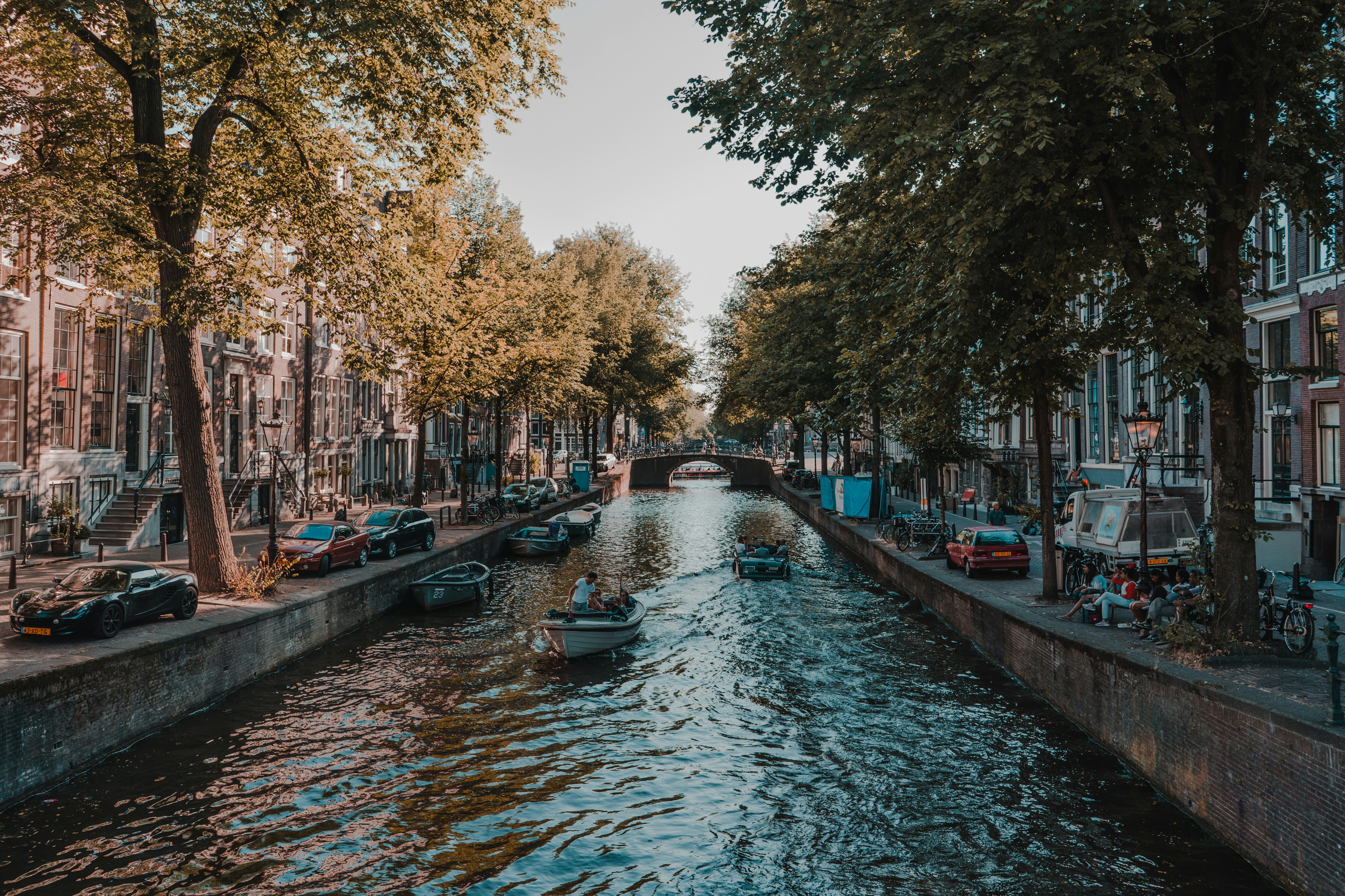 Kanalkryssning Amsterdam