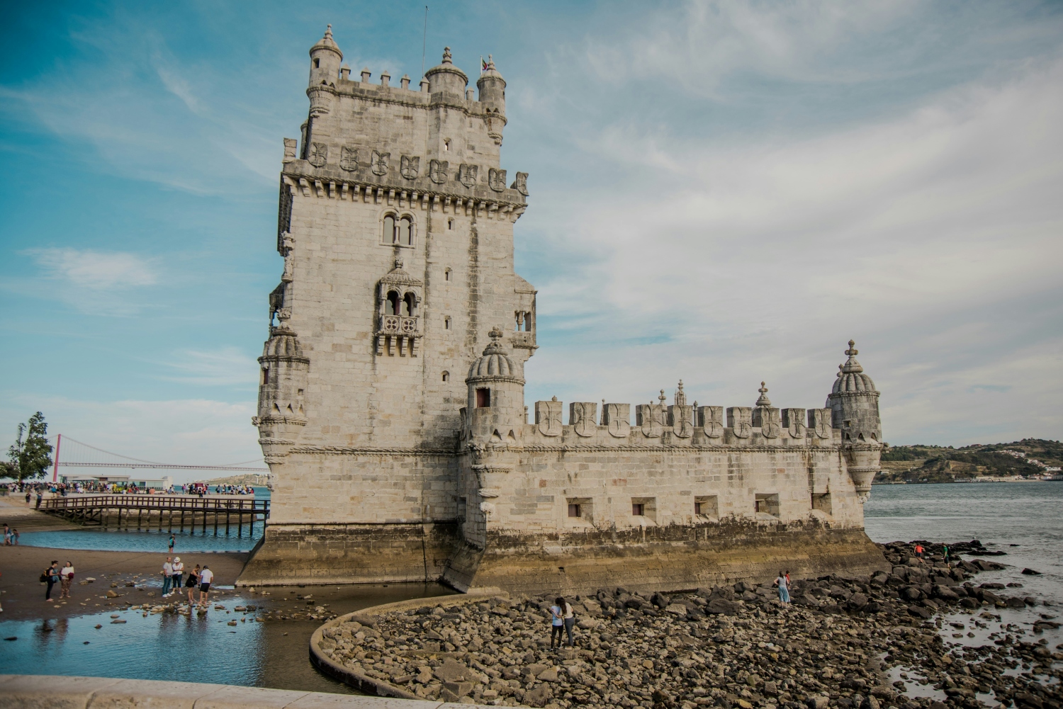 Belémtornet (Torre de Belém) Lissabon