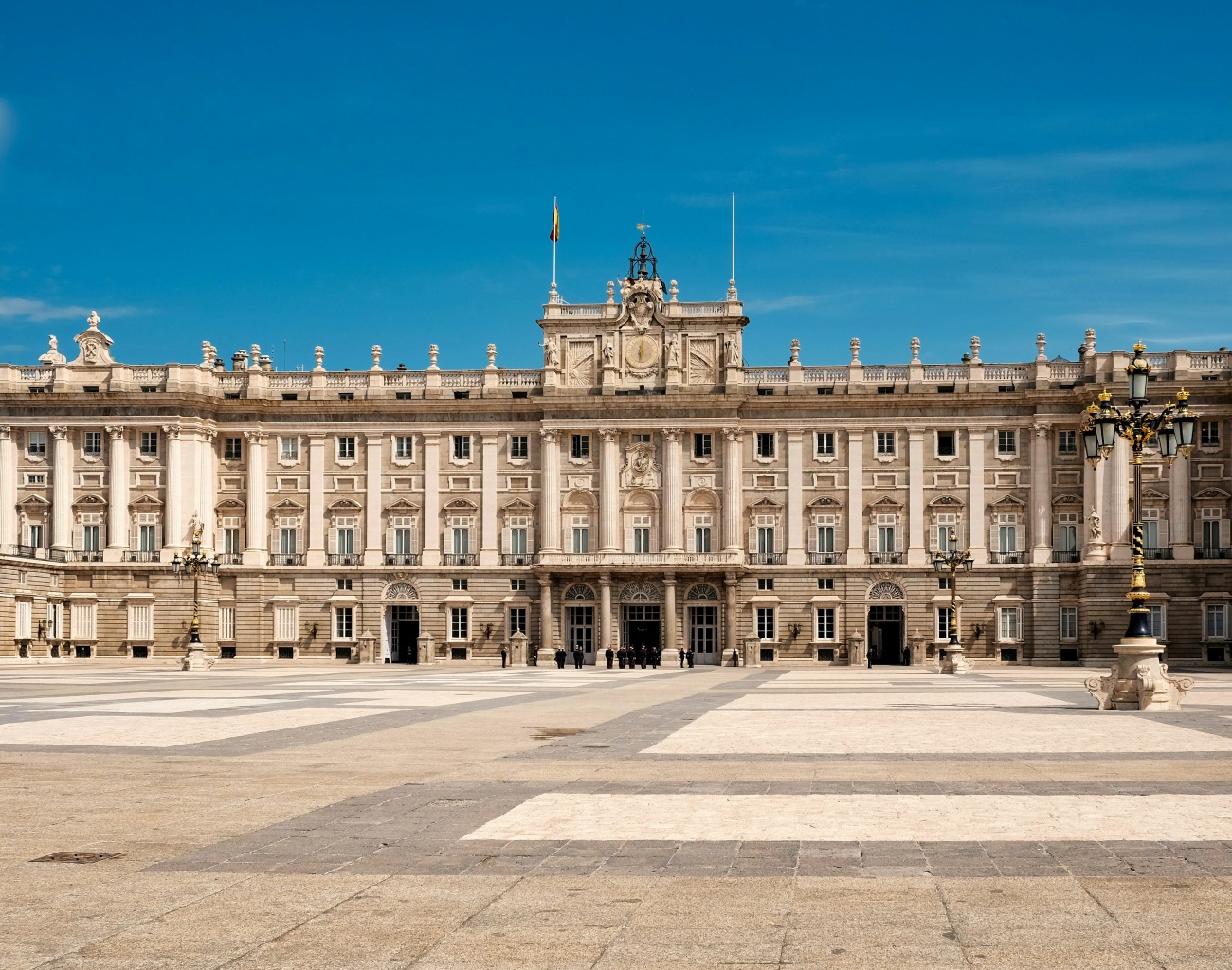 Koninklijk Paleis van Madrid - Amsterdam naar Madrid