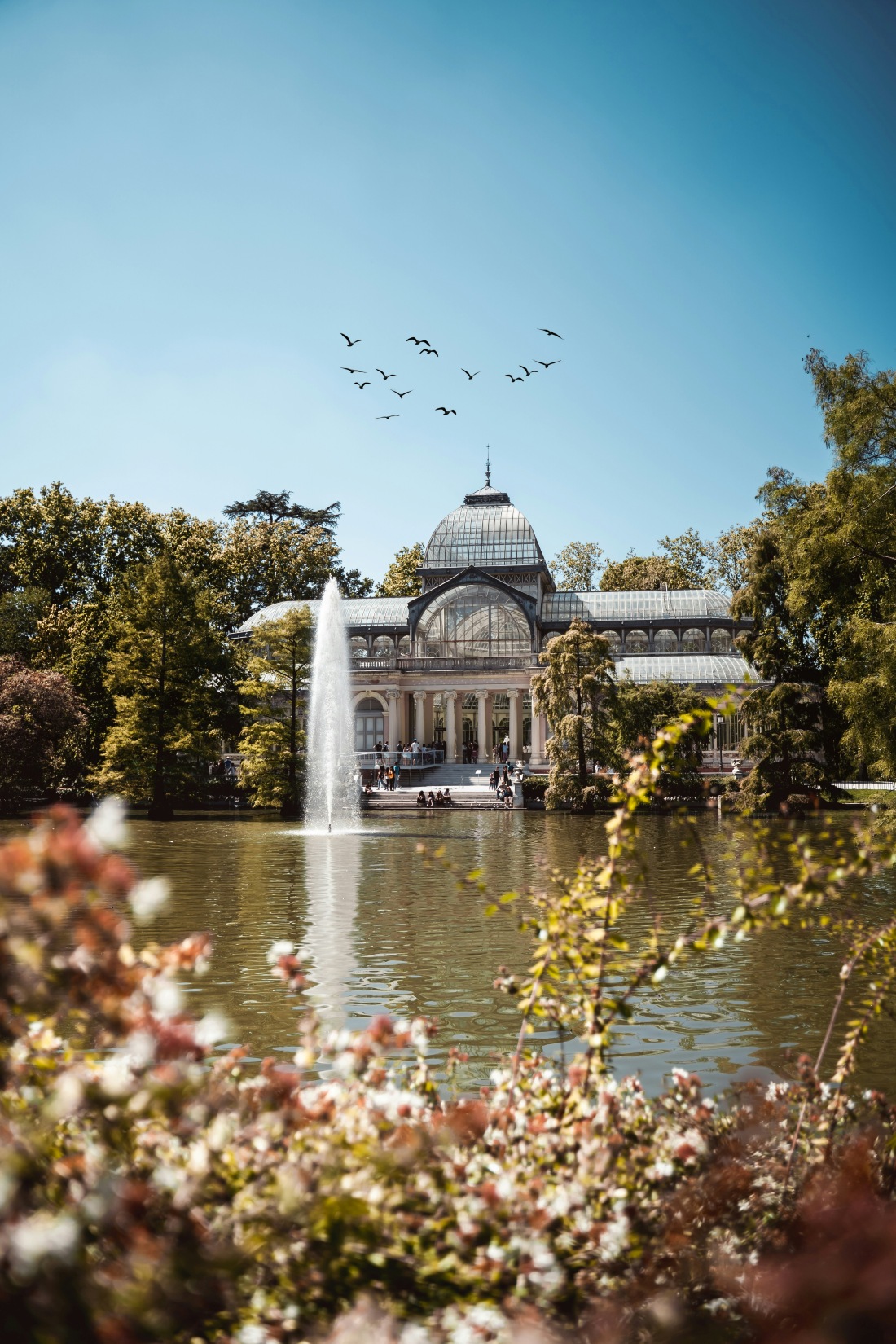 Retiro Park - Amsterdam naar Madrid