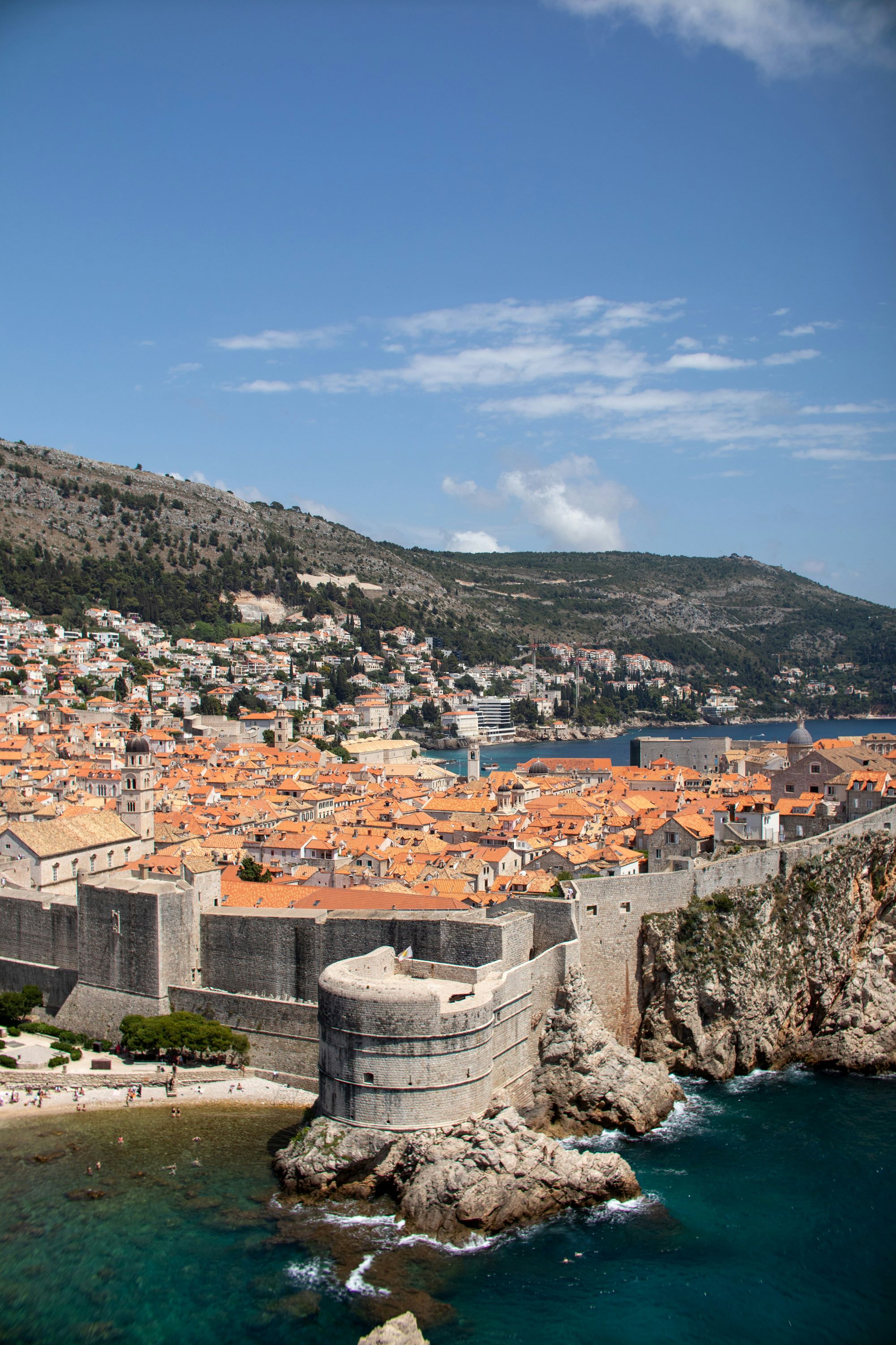 De Stadsmuren van Dubrovnik - Dubrovnik