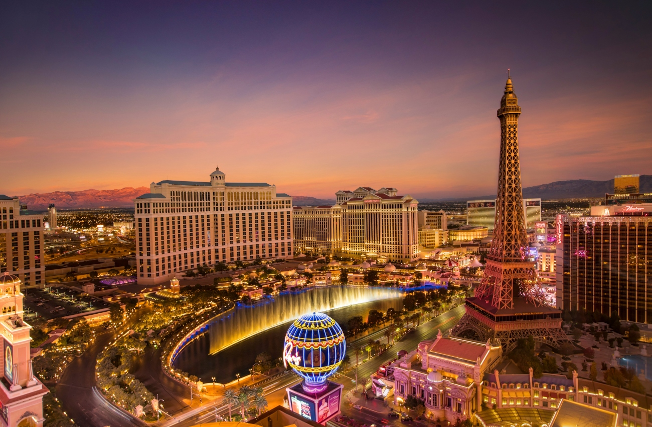 De fonteinen van Bellagio Las Vegas