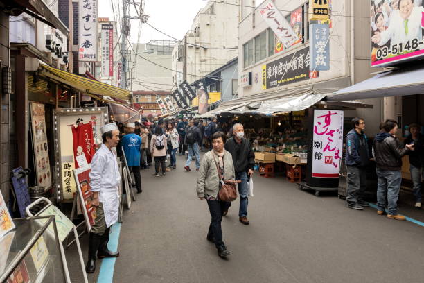 Tsukiji ytre marked