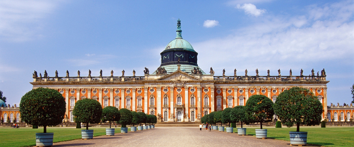 Sanssouci Palace in Potsdam near Berlin