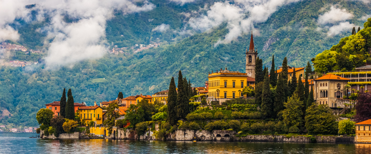 Lake Como near Milan