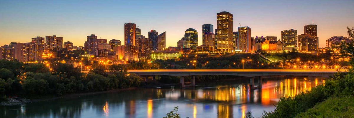 Flight deals to Edmonton (YEG)