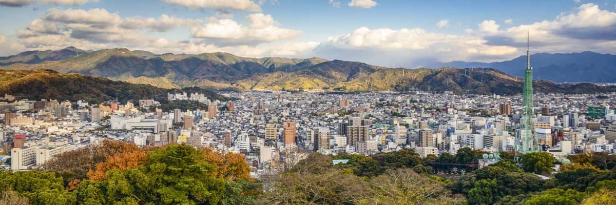 ANA松山 行きのフライト