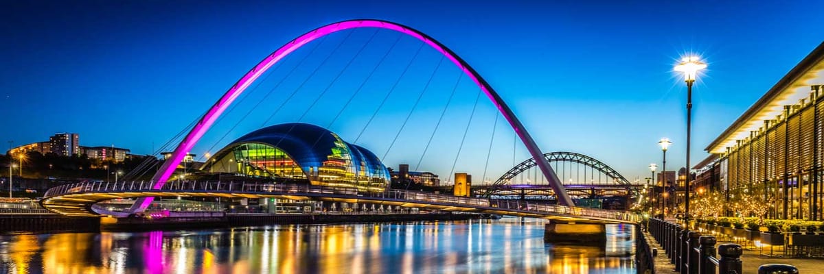 Flight deals from Spokane (GEG) to Newcastle upon Tyne (NCL)