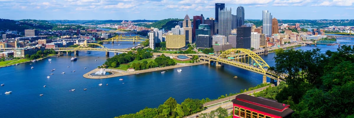 Book Flights from Norfolk, VA to Pittsburgh, PA