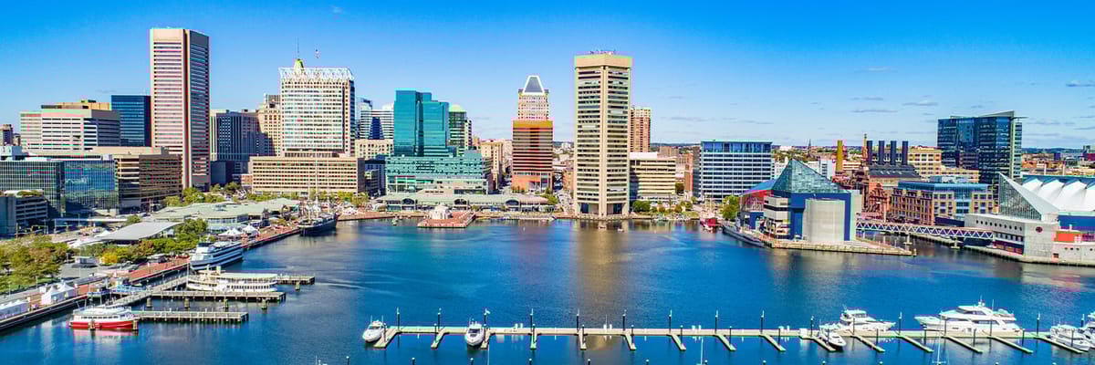 Billige flybilletter til Baltimore