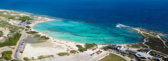 Baby Beach, ubicada en el sur de Aruba