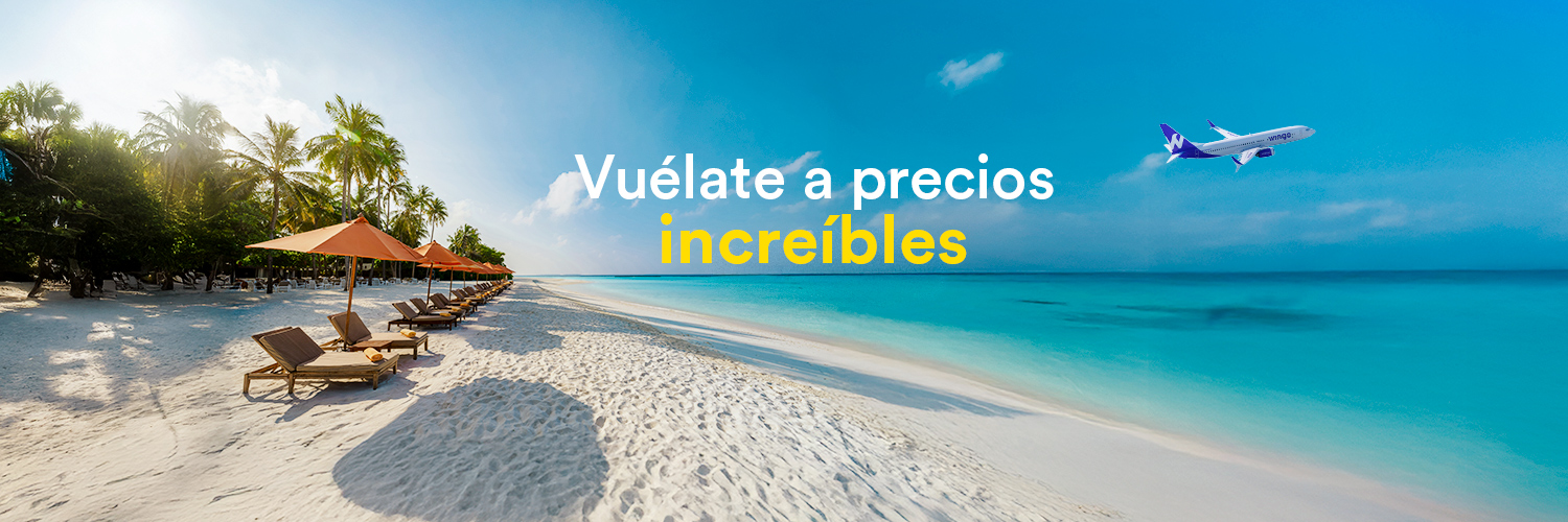 Vuelos en promoción Wingo