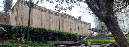 Museo Nacional de Colombia historic building in Bogotá city center