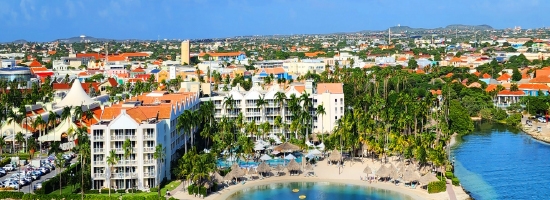 Oranjestad, capital de Aruba