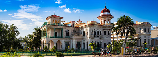 Palacio del Valle en Cuba.