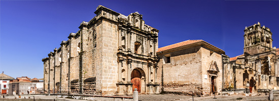 Ruinas del Convento de Capuchinas en Ciudad de Guatemala