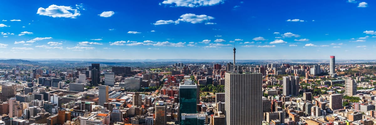 South African Airways - Harare → Johannesburg
