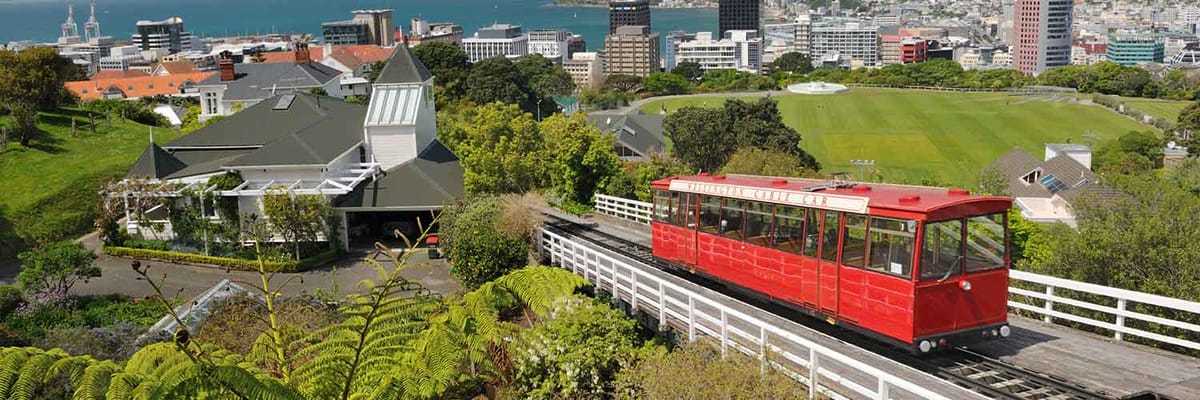 Find flights from London to Wellington