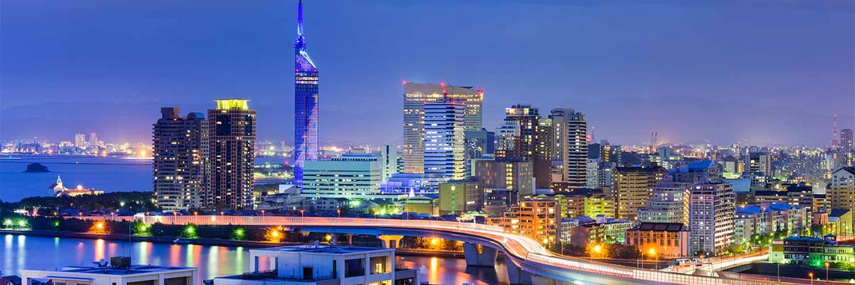 เที่ยวบินจากกรุงเทพมหานครไปฟุกุโอะกะกับ การบินไทย