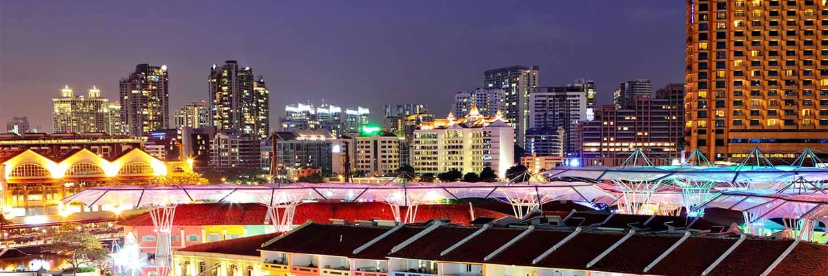 เที่ยวบินจากกรุงเทพมหานครไปสิงคโปร์กับ การบินไทย