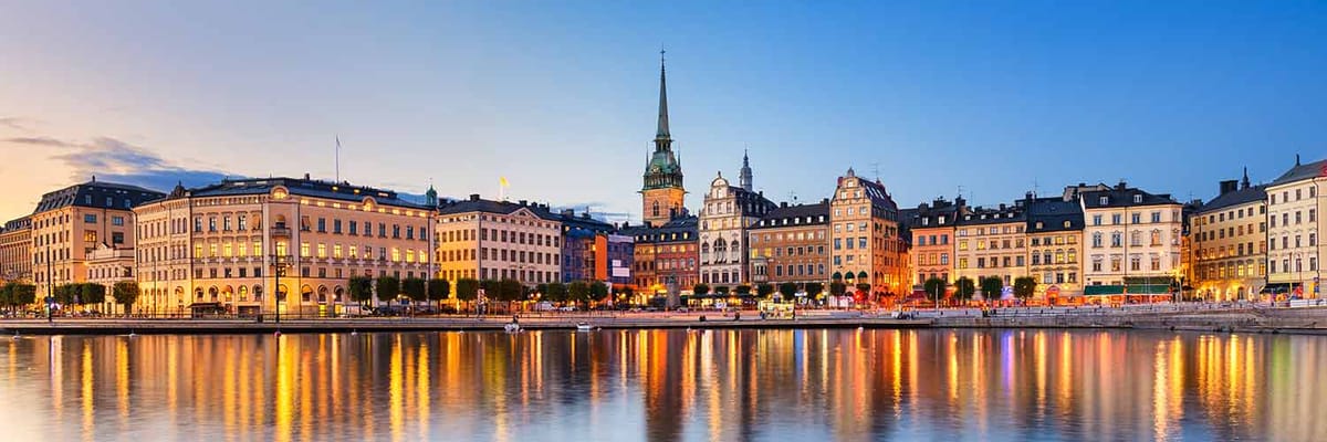 Cheap Flights to Stockholm with Thai Airways