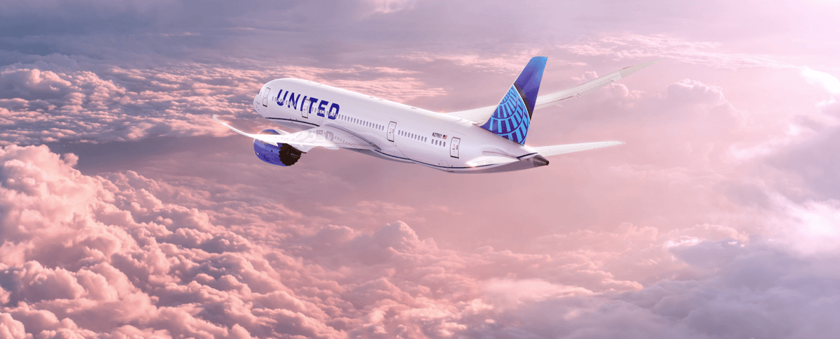 United Airlines New Dreamliner Livery