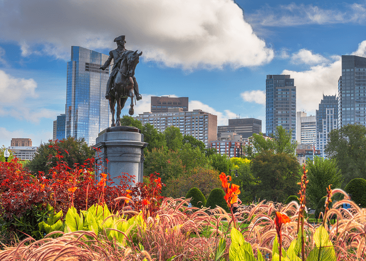 Boston. Boston skyline.