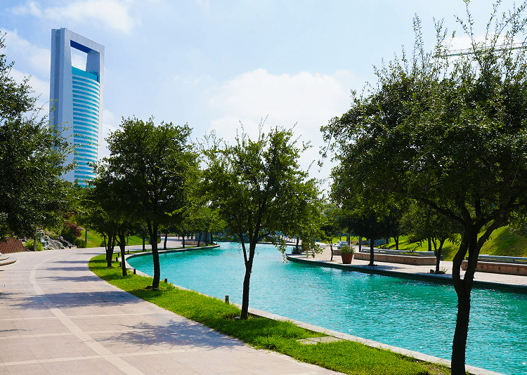 Monterrey. Monterrey skyline.