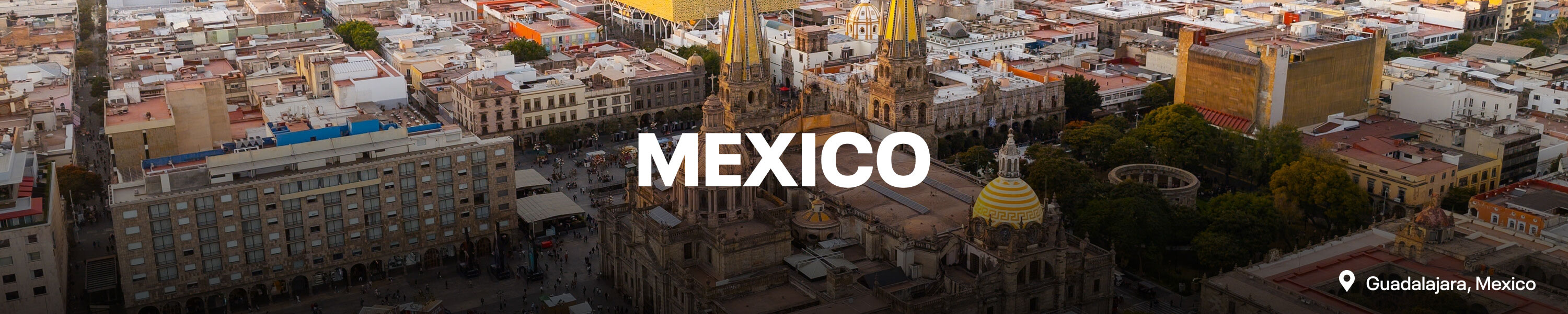 Mexico. The Guadalajara skyline. Guadalajara, Mexico.