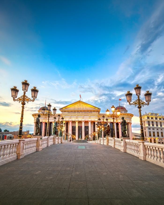 Skopje city destination