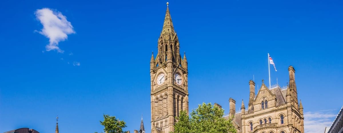 Flight deals from Spokane (GEG) to Manchester (MAN)
