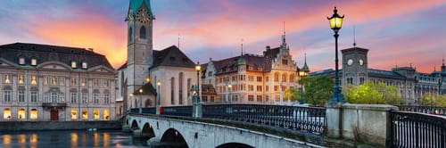 Book flights from Barcelonato Zurich