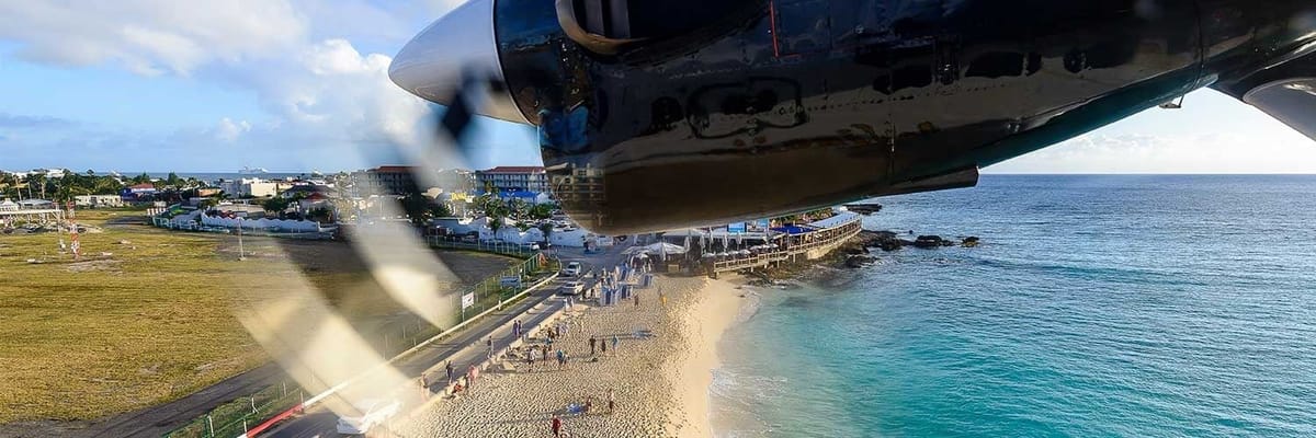 Philipsburg, Sint Maarten to Gerald's Flights on Winair
