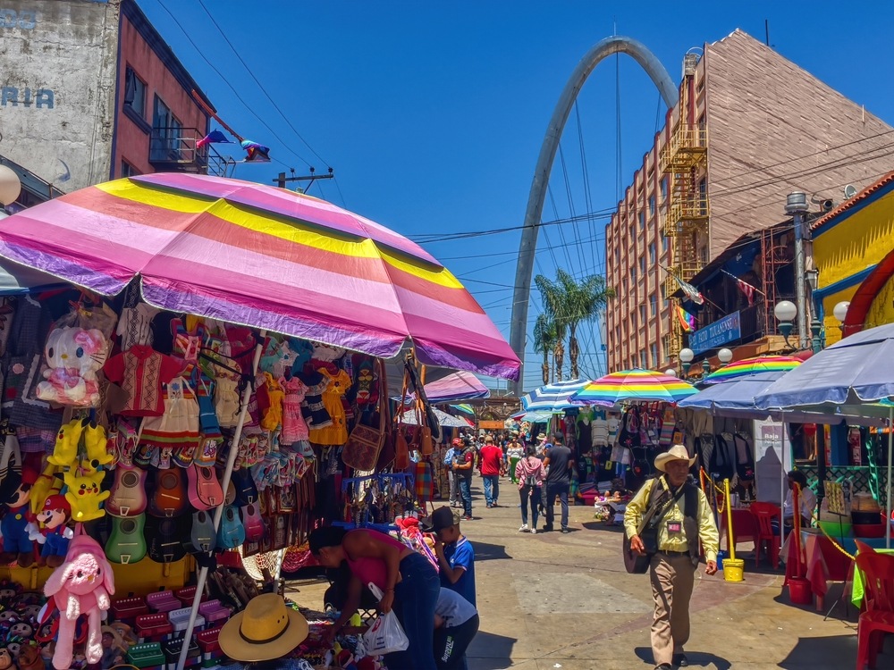 Vista del domo IMAX en el Centro Cultural de Tijuana, Centro cultural Tijuana, CECUT