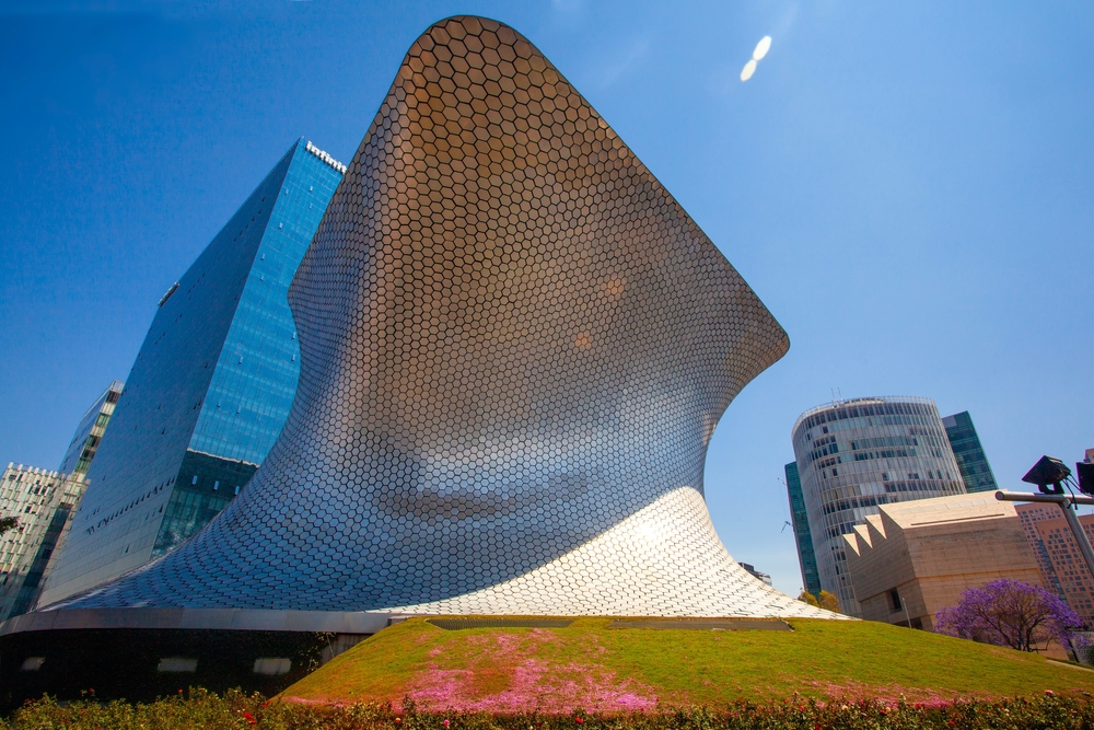 Soumaya Museum in Mexico City.