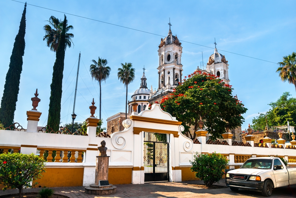 Santuario de Nuestra Señora de la Soledad en Tlaquepaque cerca de Guadalajara, México