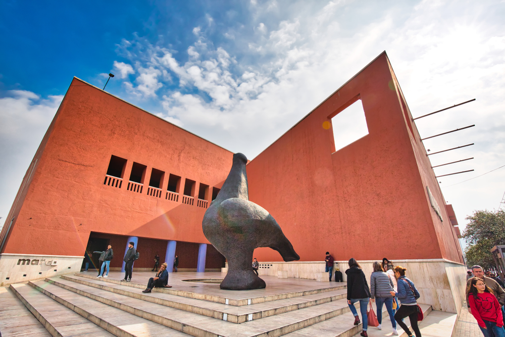 Exterior del museo MARCO de arte contemporáneo