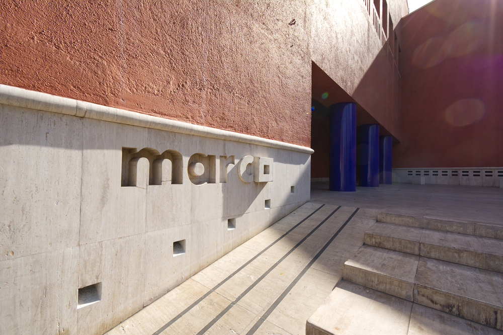 entrada del Museo MARCO en Monterrey-