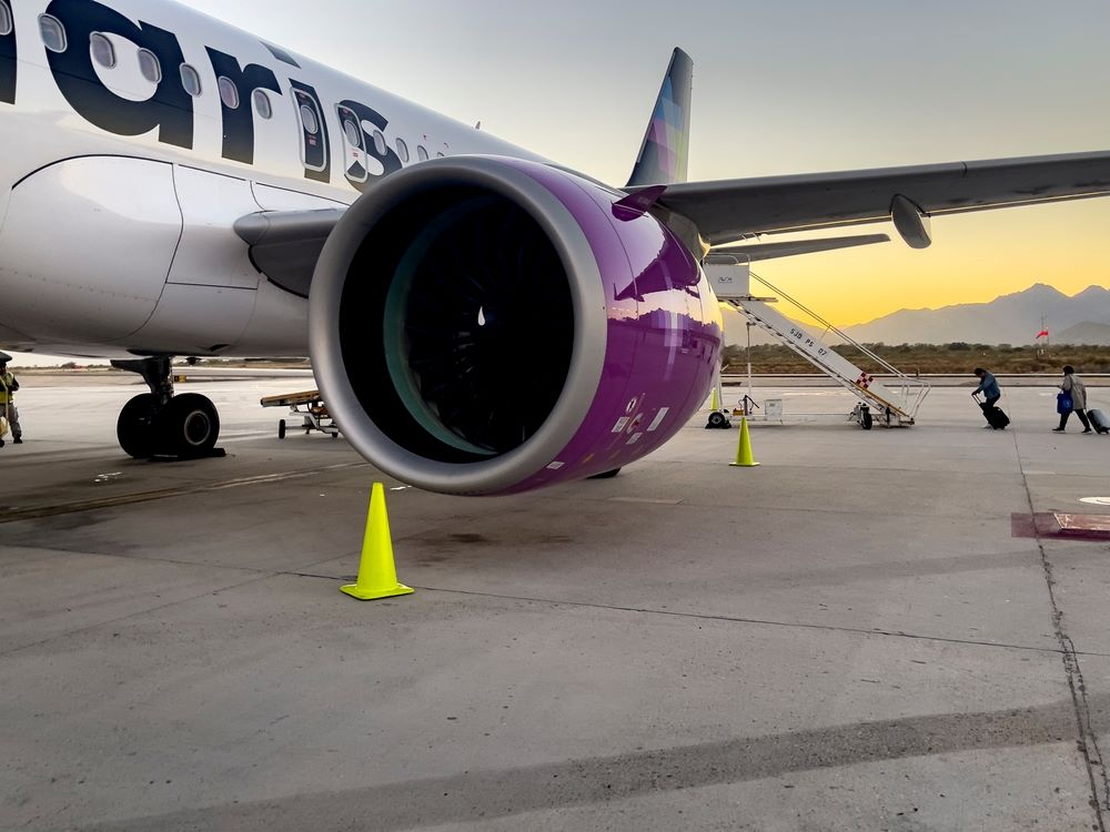 Volaris plane landed