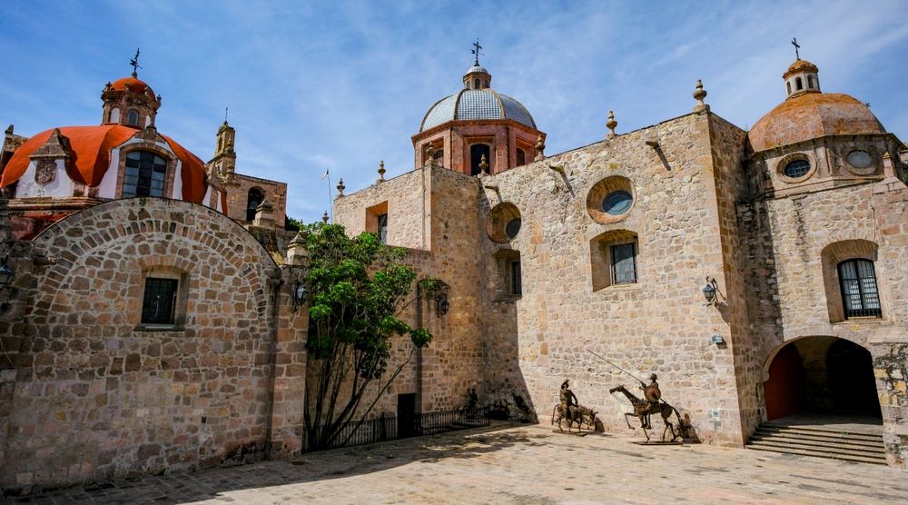 Casa de la Cultura, an iconic landmark in Morelia..