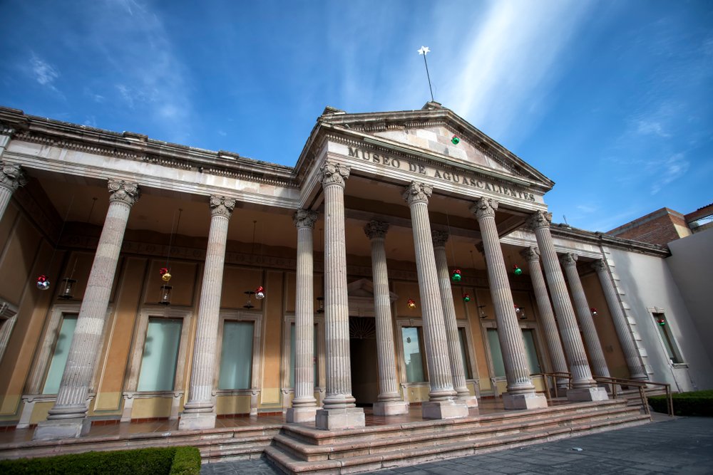 Front entrance of the Museo de Aguascalientes.