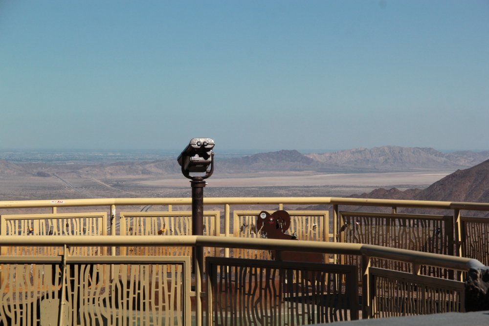 Miradores en las dunas de Tecate, en Mexicali.
