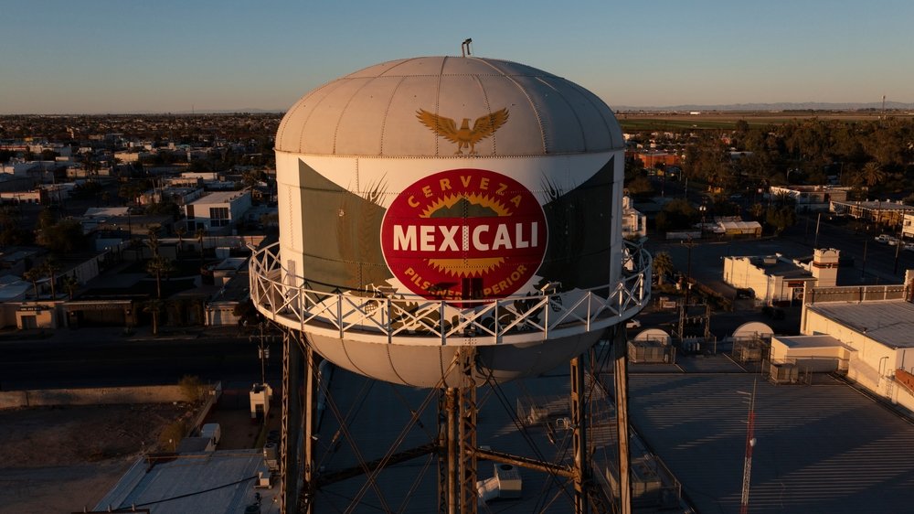 Tanque de cerveza artesanal Mexicali.