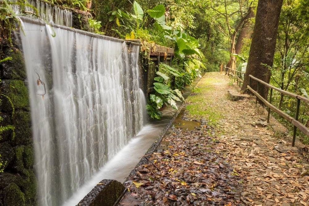 A waterfall in the Barranca del Cupatitzio national park