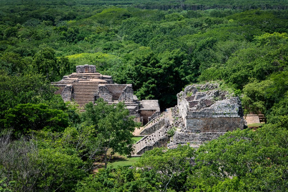 Ruinas mayas de la ciudad Ek Balam