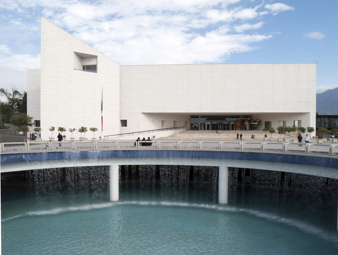 Fachada exterior del Museo de Historia Mexicana de Monterrey.