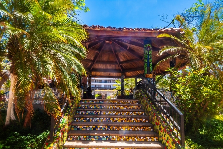 Kiosk in Lázaro Cárdenas Park in Puerto Vallarta